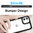 Hybrid Acrylic Tough Shockproof Case for Apple iPhone 12 / 12 Pro - Black (Frame)