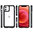 Hybrid Acrylic Tough Shockproof Case for Apple iPhone 12 / 12 Pro - Black (Frame)
