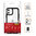 Hybrid Acrylic Tough Shockproof Case for Apple iPhone 12 / 12 Pro - Black (Frame)