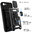 Heavy Duty Shockproof Slide Camera Case for Apple iPhone 8 / 7 / SE (2nd / 3rd Gen) - Black
