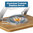 360 Rotating (Z-Fold) Adjustable Aluminium / Wooden Desktop Stand for Laptop - Silver