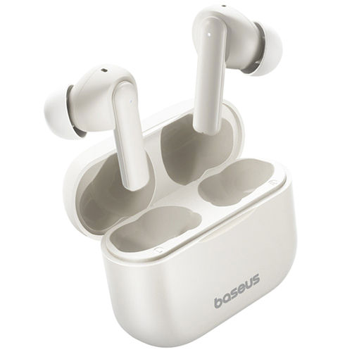 Baseus Bowie E17 (ENC) Noise Cancelling (TWS) Bluetooth Wireless Earphones - White