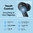 Baseus Bowie E17 (ENC) Noise Cancelling (TWS) Bluetooth Wireless Earphones - Black