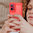 Flexi Slim Carbon Fibre Case for Motorola Moto G05 - Brushed Red