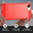 Flexi Slim Carbon Fibre Case for Apple iPhone 16e - Brushed Red
