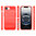 Flexi Slim Carbon Fibre Case for Apple iPhone 16e - Brushed Red