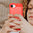 Flexi Slim Carbon Fibre Case for Apple iPhone 16e - Brushed Red