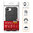 Anti-Shock Grid Texture Shockproof Case for Apple iPhone 16e - Black