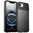 Flexi Thunder Tough Shockproof Case for Apple iPhone 16e - Black (Texture)