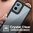 Hybrid Acrylic Tough Shockproof Case for Motorola Moto G05 - Black (Frame)