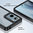 Hybrid Acrylic Tough Shockproof Case for Motorola Moto G05 - Black (Frame)