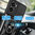Heavy Duty Shockproof Case / Slide Camera Cover for Motorola Moto G05 - Black