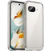 Hybrid Acrylic Tough Shockproof Case for Google Pixel 9a - Clear (Frame)
