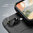 Anti-Shock Grid Texture Shockproof Case for Google Pixel 9a - Black