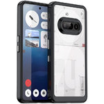 Hybrid Acrylic Tough Shockproof Case for Nothing Phone (3a) - Black (Frame)