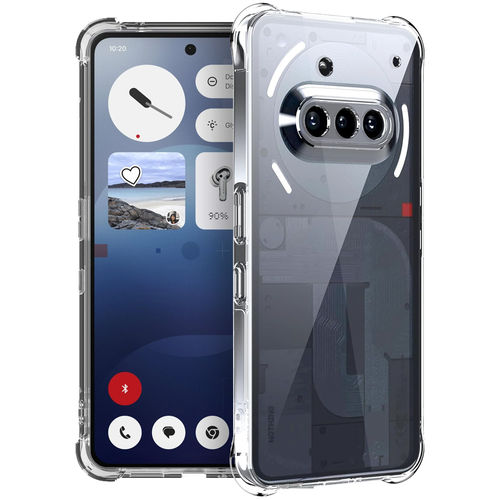 Flexi Gel Shockproof Case for Nothing Phone (3a) - Clear (Gloss Grip)