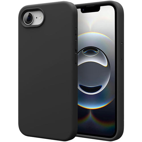 Flexi Stealth (MagSafe) Liquid Silicone Case for Apple iPhone 16e - Black (Matte)