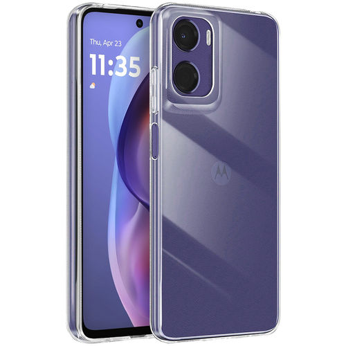 Flexi Slim Gel Case for Motorola Moto G05 - Clear (Gloss Grip)