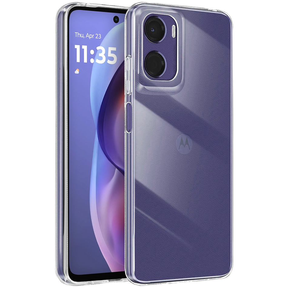 Flexi Slim Gel Case for Motorola Moto G05 - Clear (Gloss Grip)