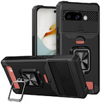Heavy Duty Slide Camera Case & Card Slot Holder for Google Pixel 9a