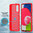 Flexi Slim Carbon Fibre Case for Samsung Galaxy A32 5G - Brushed Red