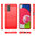 Flexi Slim Carbon Fibre Case for Samsung Galaxy A32 5G - Brushed Red