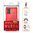 Flexi Slim Carbon Fibre Case for Samsung Galaxy A32 5G - Brushed Red
