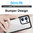 Hybrid Acrylic Tough Shockproof Case for Oppo Reno13 - Black (Frame)