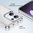 Hybrid Acrylic Tough Shockproof Case for Oppo Reno13 - Clear (Frame)