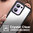 Hybrid Acrylic Tough Shockproof Case for Oppo Reno13 F - Black (Frame)