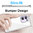 Hybrid Acrylic Tough Shockproof Case for Oppo Reno13 F - Clear (Frame)