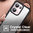 Hybrid Acrylic Tough Shockproof Case for Oppo Reno13 Pro - Black (Frame)