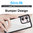 Hybrid Acrylic Tough Shockproof Case for Oppo Reno13 Pro - Black (Frame)