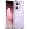 Hybrid Acrylic Tough Shockproof Case for Oppo Reno13 Pro - Clear (Frame)