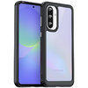 Hybrid Acrylic Tough Shockproof Case for Samsung Galaxy A36 - Black (Frame)