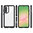 Hybrid Acrylic Tough Shockproof Case for Samsung Galaxy A56 - Black (Frame)
