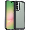 Hybrid Acrylic Tough Shockproof Case for Samsung Galaxy A56 - Black (Frame)
