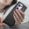 Flexi Slim Carbon Fibre Case for Oppo Reno13 F - Brushed Black