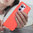 Flexi Slim Carbon Fibre Case for Oppo Reno13 F - Brushed Red