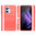 Flexi Slim Carbon Fibre Case for Oppo Reno13 F - Brushed Red