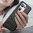 Flexi Slim Carbon Fibre Case for Oppo Reno13 Pro - Brushed Black