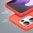 Flexi Slim Carbon Fibre Case for Oppo Reno13 Pro - Brushed Red