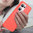 Flexi Slim Carbon Fibre Case for Oppo Reno13 Pro - Brushed Red