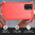 Flexi Slim Carbon Fibre Case for Samsung Galaxy A26 - Brushed Red