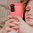 Flexi Slim Carbon Fibre Case for Samsung Galaxy A26 - Brushed Red