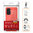 Flexi Slim Carbon Fibre Case for Samsung Galaxy A26 - Brushed Red
