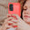 Flexi Slim Carbon Fibre Case for Samsung Galaxy A36 / A56 - Brushed Red
