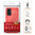 Flexi Slim Carbon Fibre Case for Samsung Galaxy A36 / A56 - Brushed Red