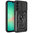 Heavy Duty Shockproof Case / Slide Camera Cover for Samsung Galaxy A26 - Black
