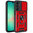 Heavy Duty Shockproof Case / Slide Camera Cover for Samsung Galaxy A26 - Red